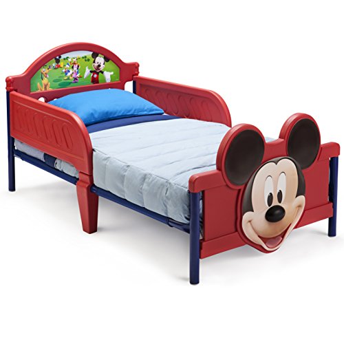 Delta Children 'S Productos Mickey Mouse 3D Cama Infantil para habitaciones de niños